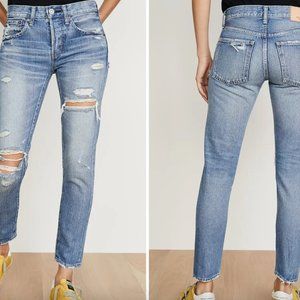 NWT MOUSSY VINTAGE Bowie Tapered Jeans Size 24